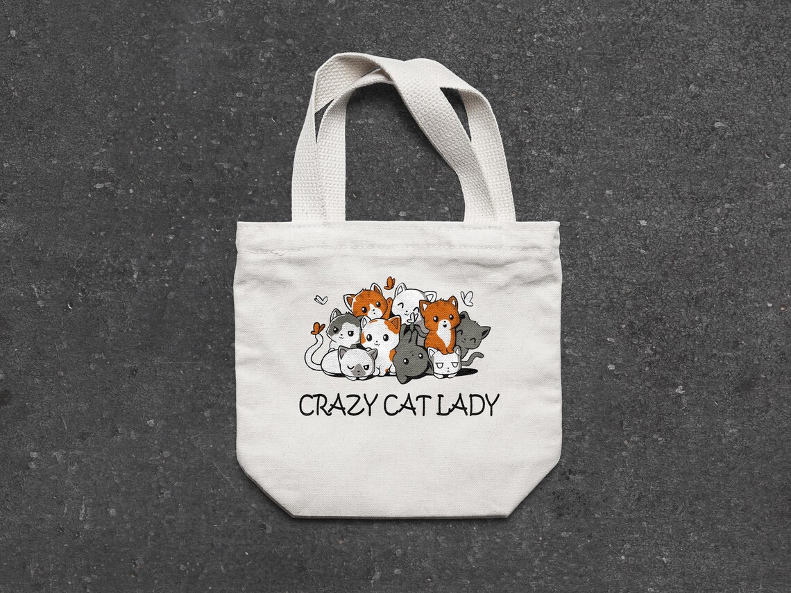 Download Crazy cat lady svg printable svg print on shirt layered | Etsy