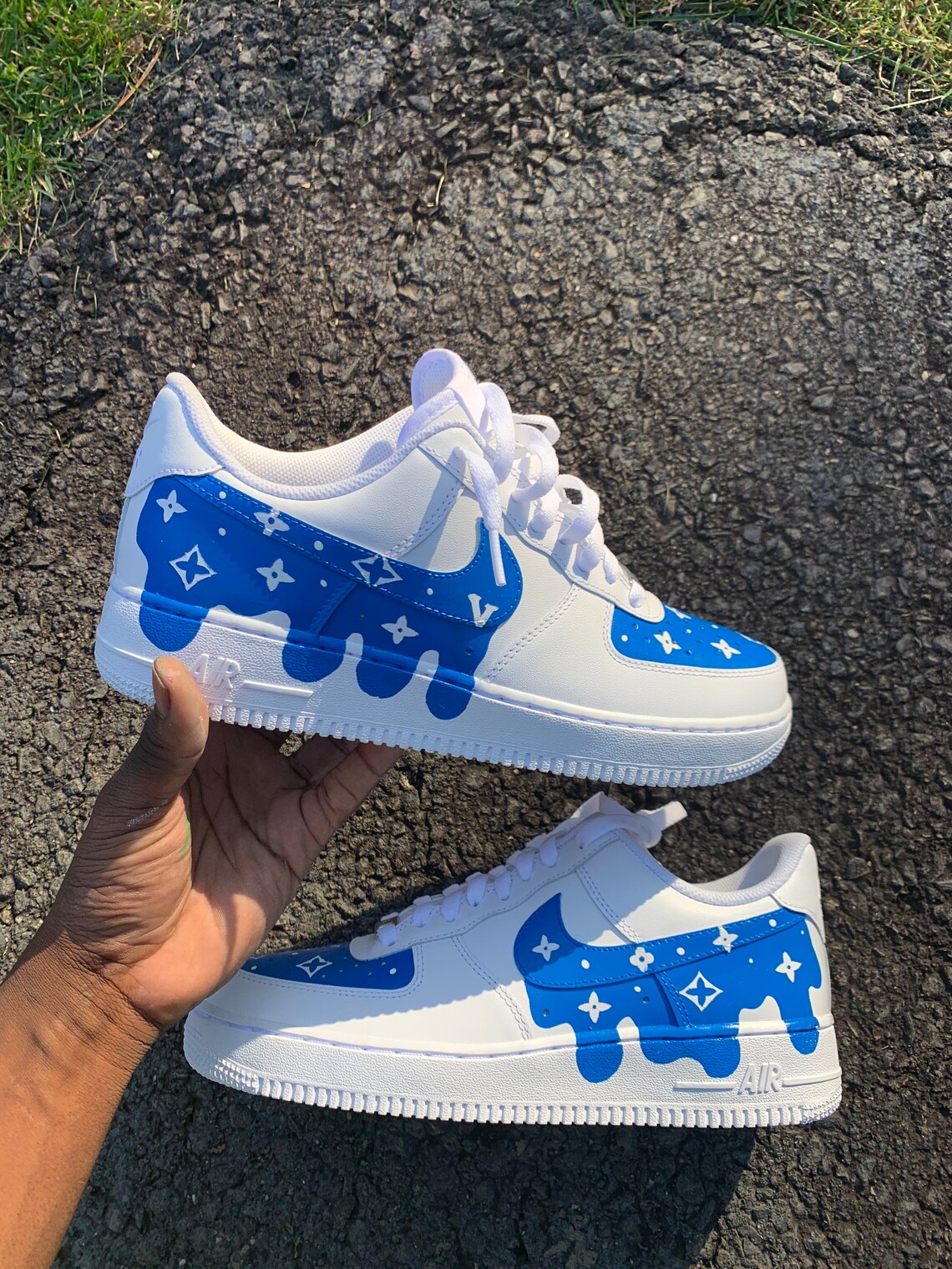 Louis Vuitton Nike Air Force 1 Low | Etsy