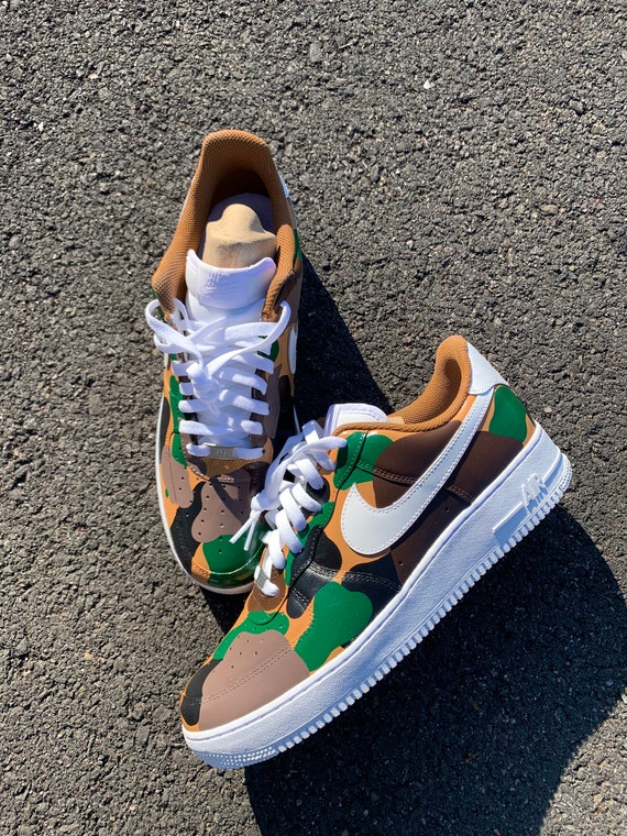 Custom Bape Air Force 1s Low Top Customized | Etsy