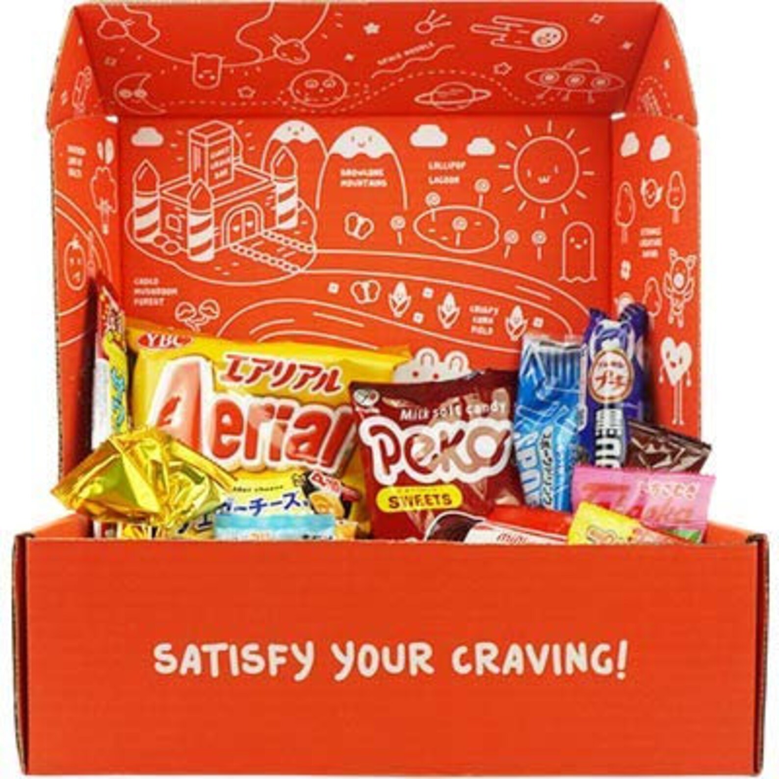 Japanese Snack Box w/ NOODLES &DRINK Includes 48 Fullsized Etsy