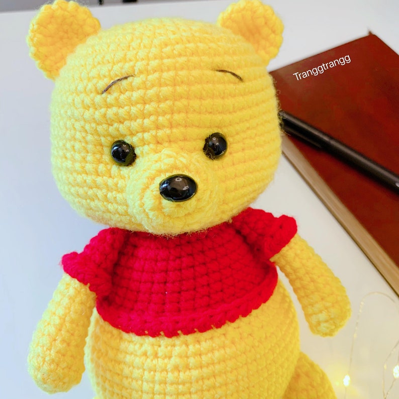 PDF Winnie the Pooh Amigurumi Bear Disney crochet pattern PDF Etsy