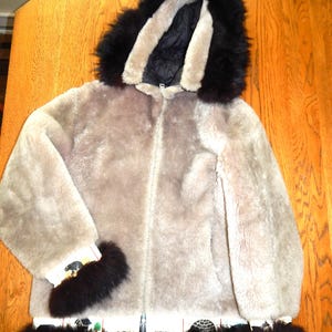 ジャケット・アウター 70's Woods Arctic Down Insulated Retro Vintage Arctic Woods Down Parka W/coyote Fur Trim Hood and