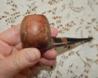 Pipa da tabacco vintage in radica