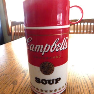 Campbell&#39;s &quot;Soup-Can-Tainer&quot; Soup Thermos Container