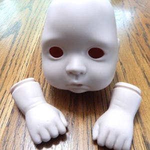 Creepy Halloween Doll Head Planter and Hands Do It Yourself!