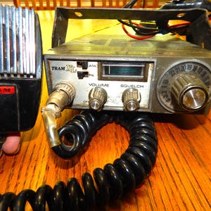 Vintage Tram Model XL CB Radio Dynamic Corp SN X51096 Made in Japan