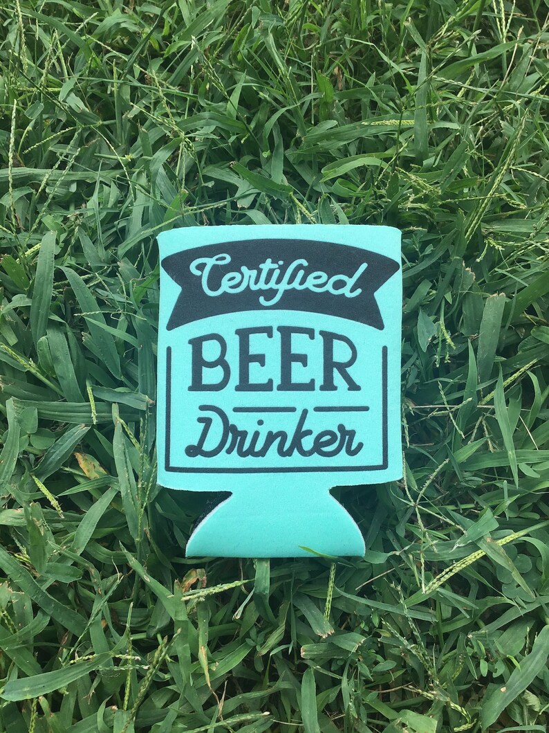 Robin Egg Blue Can Cooler Sleeve