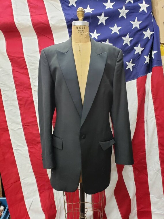 CHRISTIAN DIOR Black Menswear Blazer