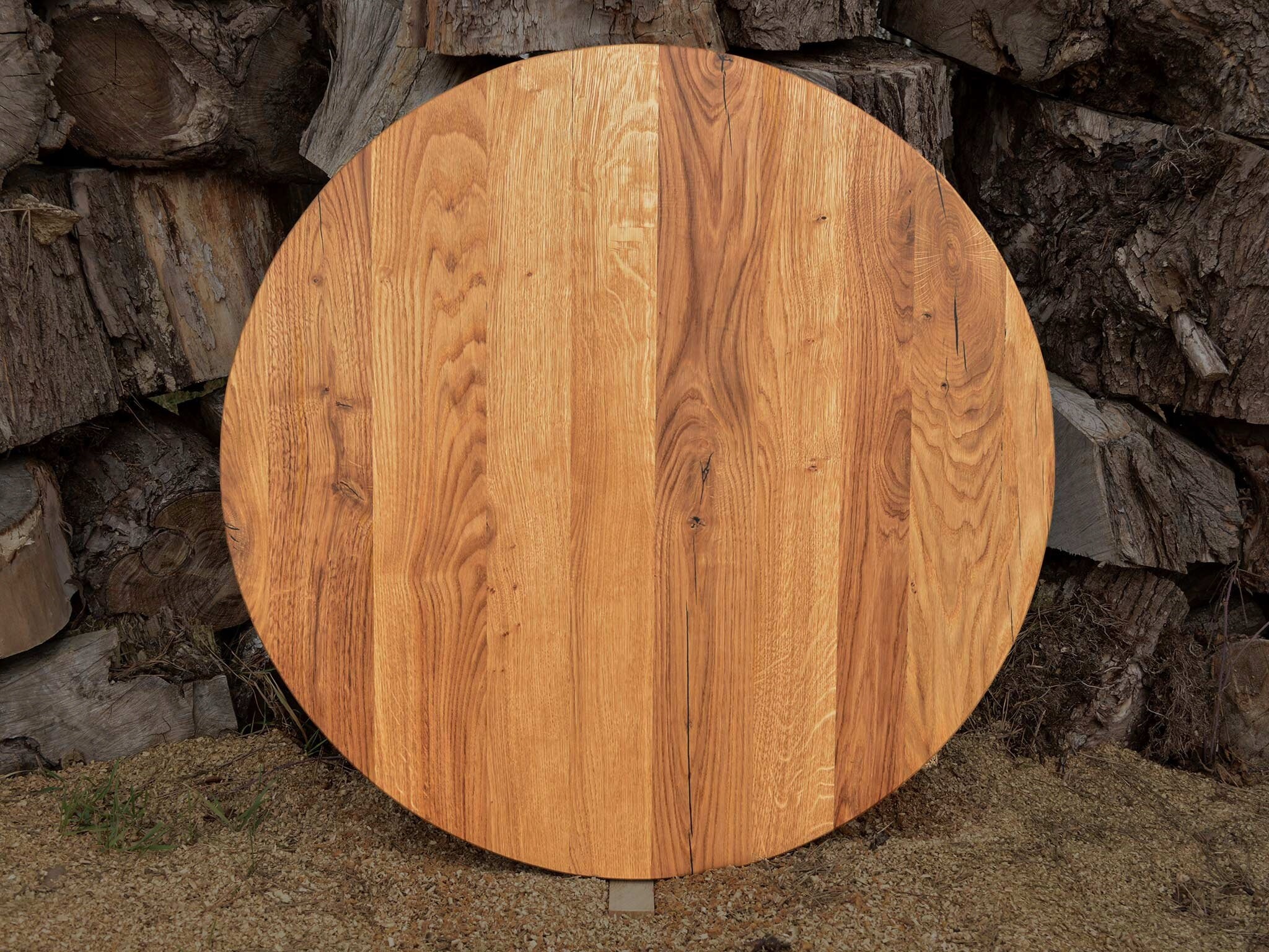 Oak Wood Table Top Made to Measure Different Sizes Etsy