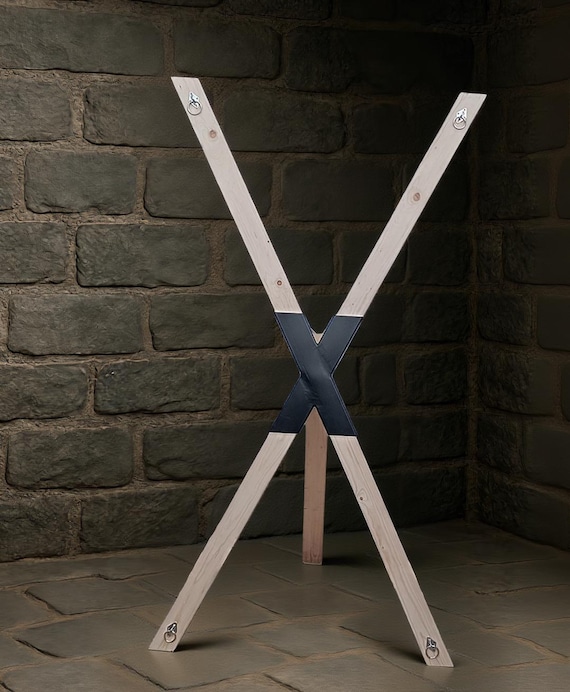 St. Andrew's Cross With Support | Portable | Unique Design: Made