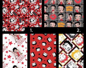 Betty Boop Fabric Etsy