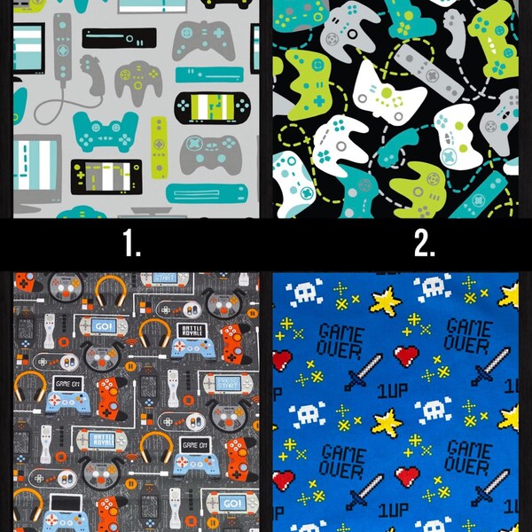 Video Game Fabric 100% Cotton!