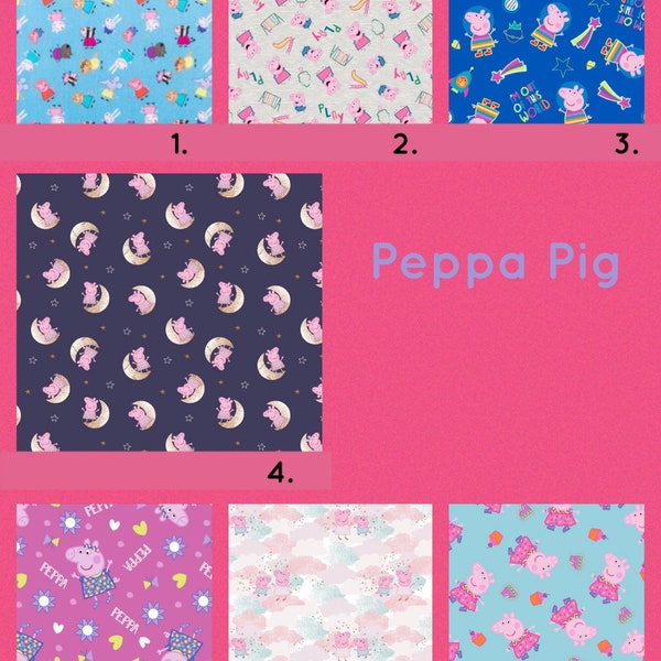 Peppa Pig 100% Coton Tissu par cour!
