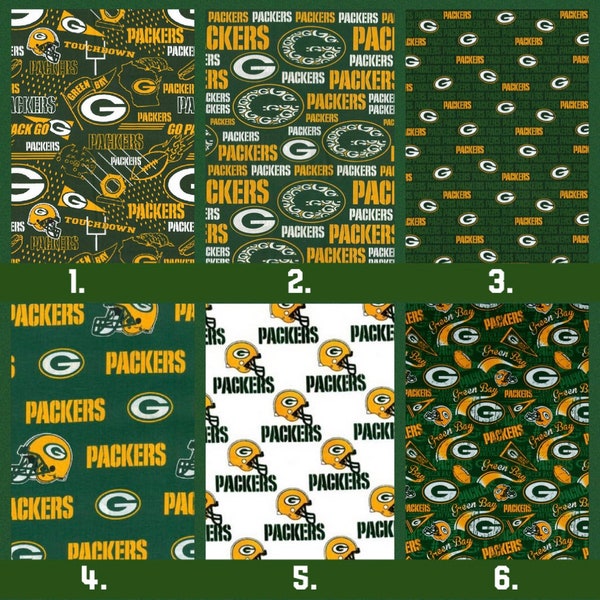 Green Bay Packers Fabric 100% Cotton!