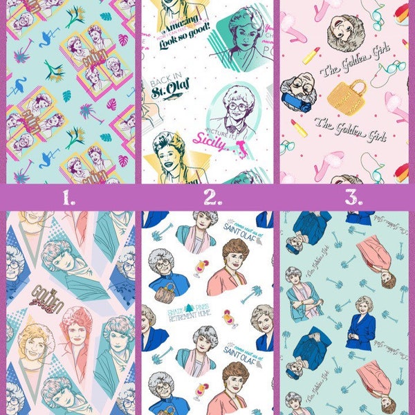 Golden Girls Cotton Fabric