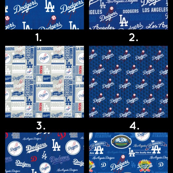 Los Angeles Dodgers 100% Cotton Fabric!