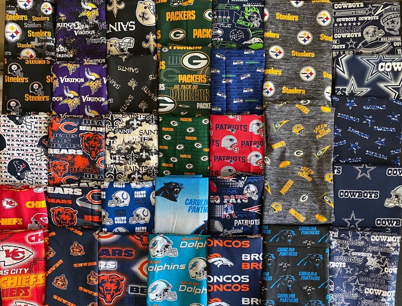 Sports Team Fabric By the Yard Please Read Description. Etsy