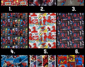 Spiderman Fabric, Marvel Spiderman Web Crawler – Fabric Design Treasures