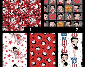 Betty Boop 100% Cotton Fabric!