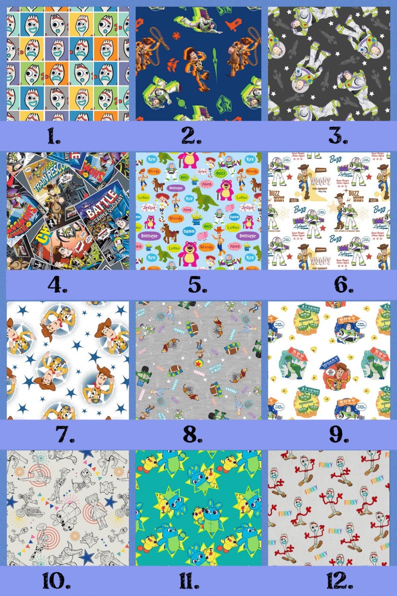toy story cotton fabric