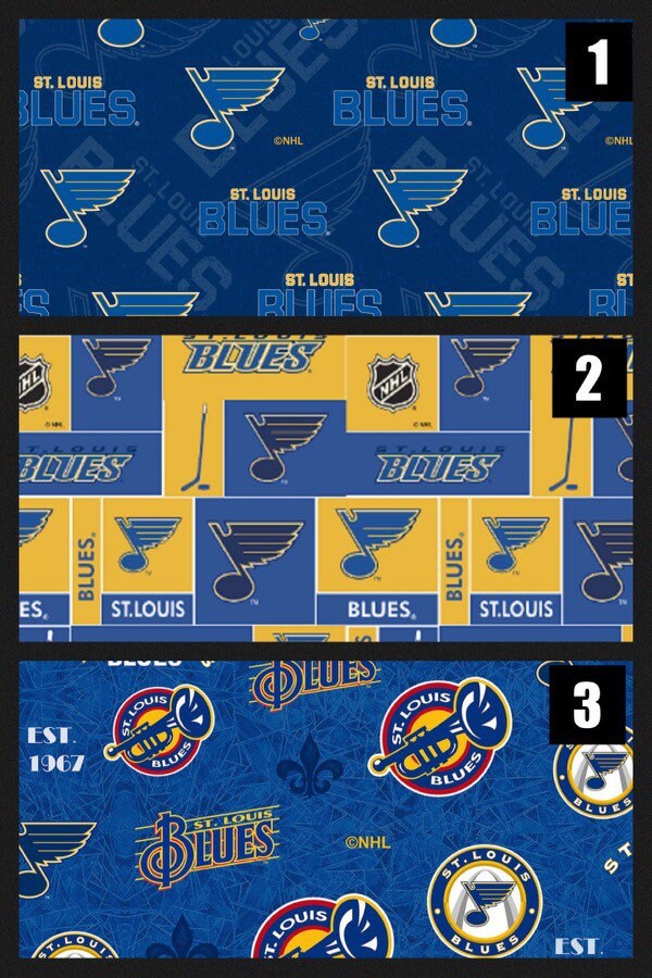 Saint Louis Blues Buffalo Plaid NHL Fleece Fabric Remnants - College Fabric  Store