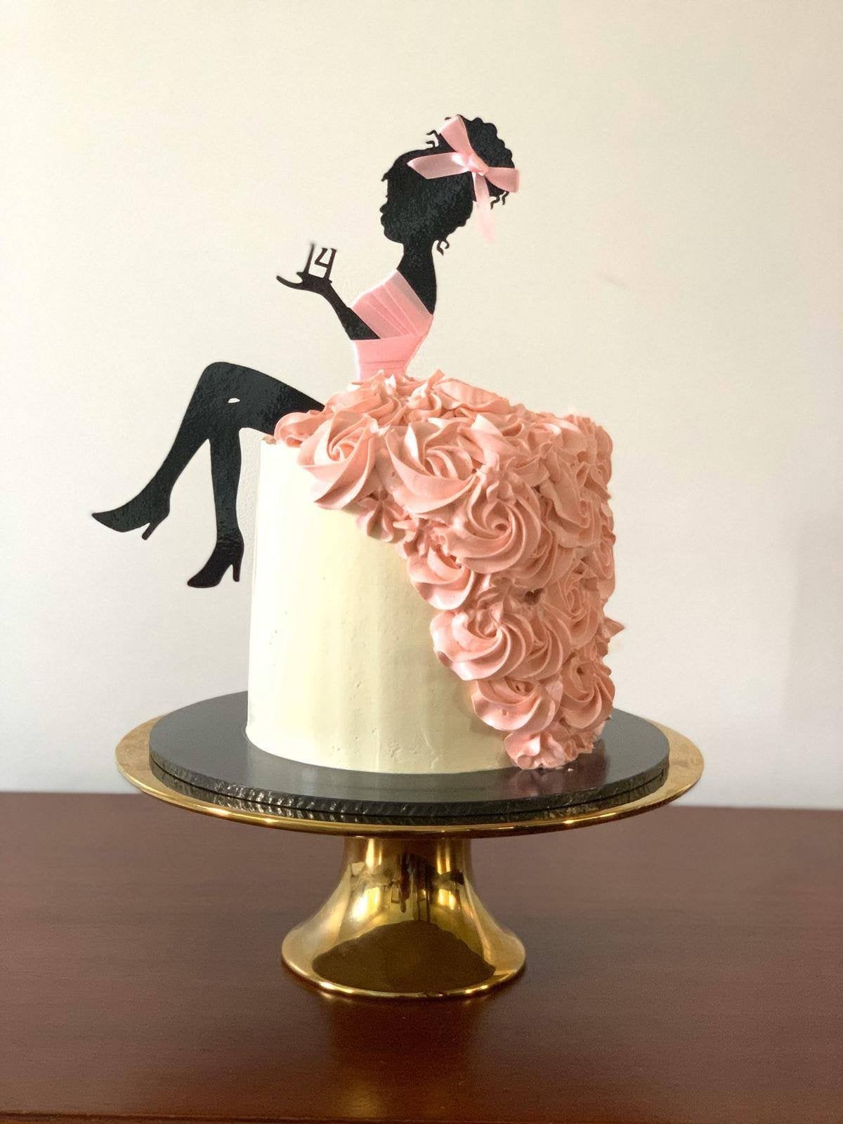 Silhouette cake toppers deals