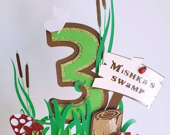 Shrek Cake Topper Etsy