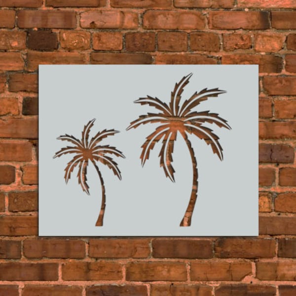 Palm Tree Stencil