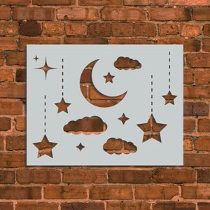 Night Stars Stencil