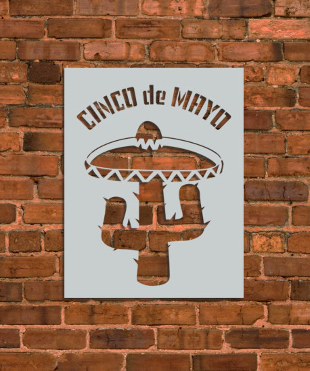 Cinco De Mayo Stencil - Etsy