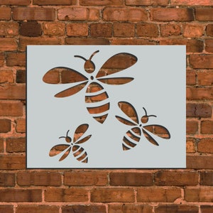 Honey Bee Stencil