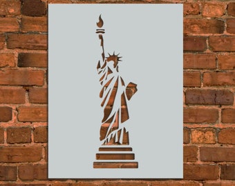 Statue of Liberty Stencil