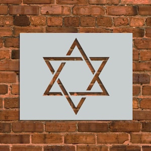 Star of David Stencil