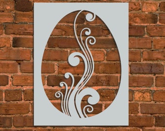 Easter Egg Decorative Stencil