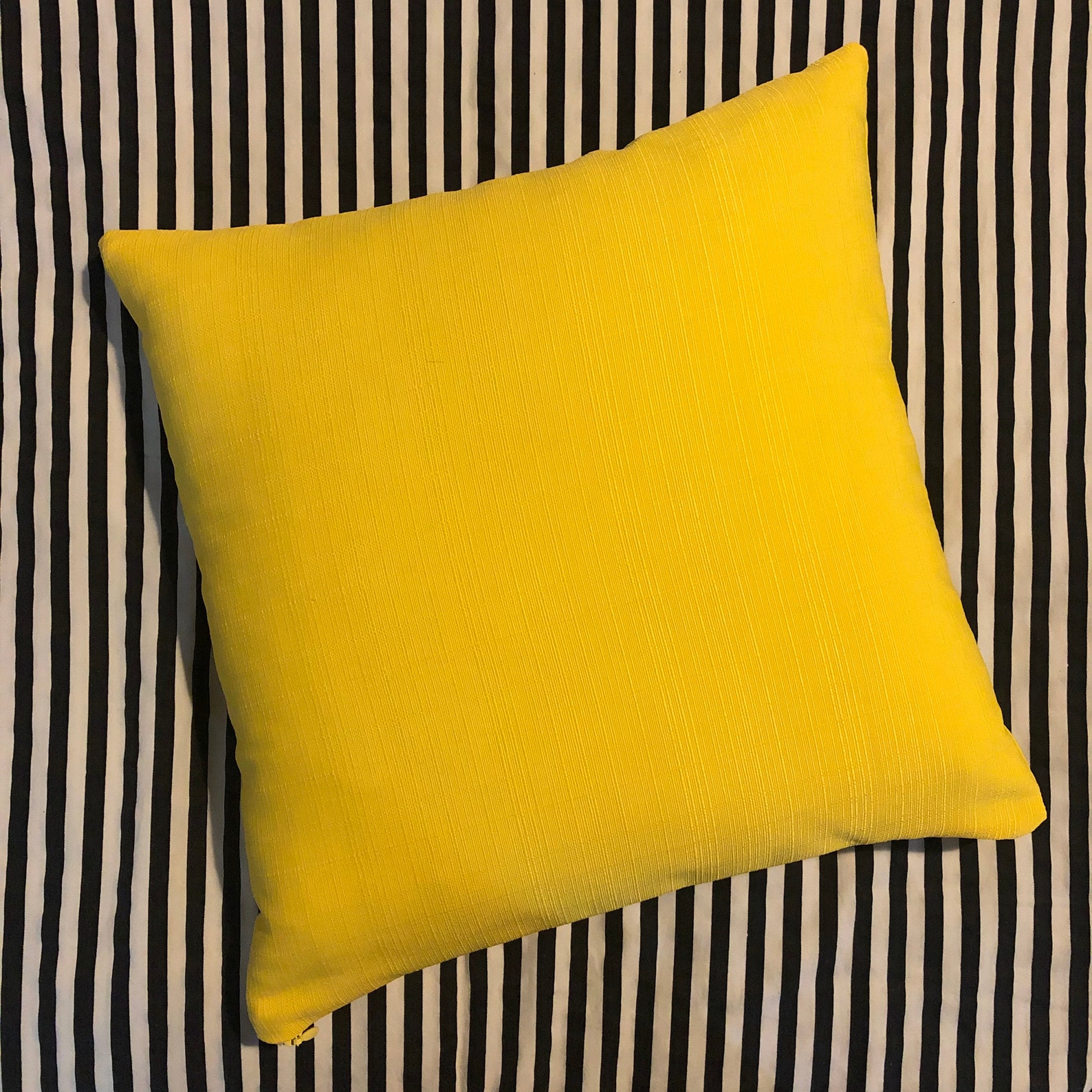 Yellow Outdoor Cushion Cover Etsy