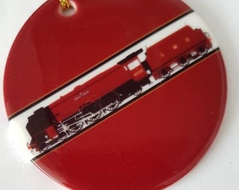 Princess Coronation 'Duchess' LMS Class 6233 "Duchess of Sutherland" Christmas Ornament, Decoration