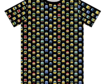 Adult's Modal Cotton T-Shirts: Diesel Locomotives / Diesel Trains