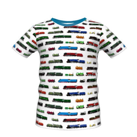 Kid's Premium T-shirts: Steam Trains Diesel Trains & Mini | Etsy