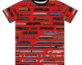 Teen's Modal Cotton T-Shirts: Railway 200 Years of Trains #Rail 200
