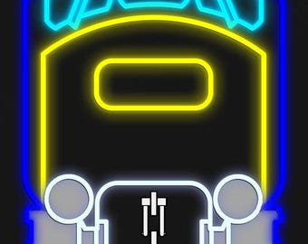 British Rail Class 37 Diesel Train LED Neon Light