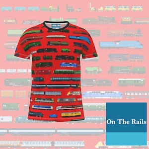 Railway 200 Celebration modal cotton adult tshirt - trains and locomotives