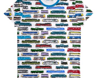 Diesel Locomotive, Metals Sector and Inter City 125 HSTs T-shirts incl "The Journey Shrinker" in Swallow Livery