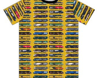 British Rail Intercity 125 HST Class 43 diesel modal cotton kid's tshirt - trains and locomotives