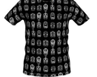 Kid's Modal Cotton T-Shirts: West Coast Main Line (WCML) Trains (black)