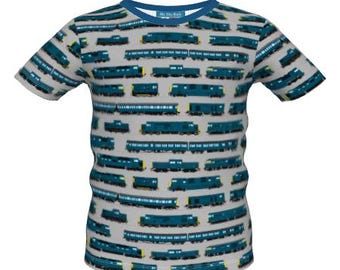 Kid's Modal Cotton T-Shirts: British Rail Blue Diesel Locomotives