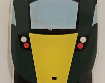 75mm Acrylic Train Locomotive Magnet - British Rail Class 800 GWR Azuma