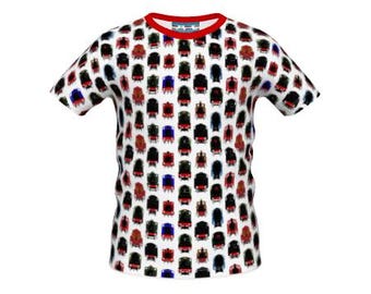 Kid's Modal Cotton T-Shirts: Steam Locomotives / Steam Trains