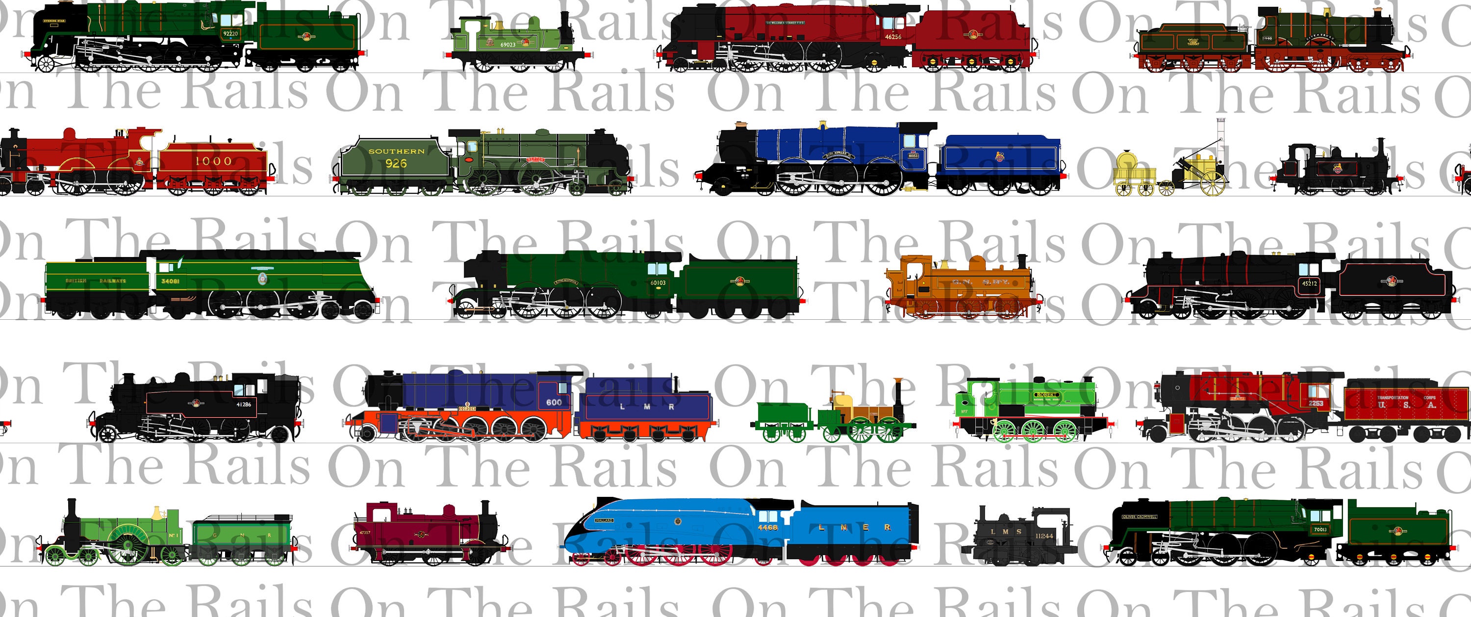 LIMITED LEFT NEW COTTON FABRIC! Details about   1/2 YD TRAINS LOCOMOTIVES SIGNS RARE PRINT 
