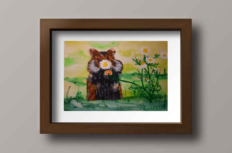 Fluffy mouse Mouse smelling flowersRelax mousemouse and flowers Cute fluffy mouse