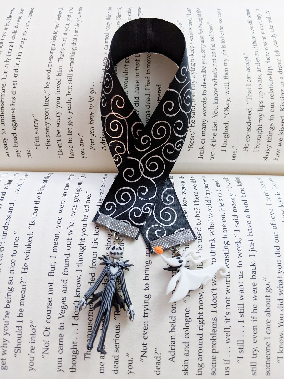 Jack Skellington Nightmare Before Christmas Ribbon Bookmark - Etsy